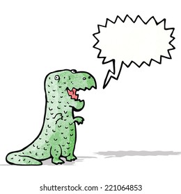 friendly dinosaur cartoon