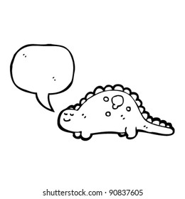 friendly dinosaur cartoon