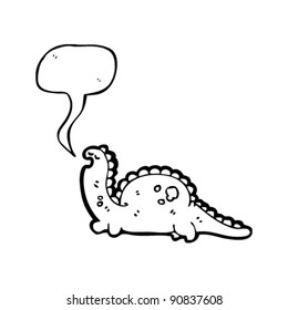 friendly dinosaur cartoon