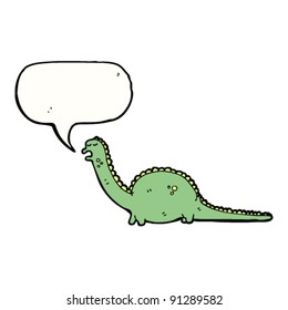 caricatura amistosa de dinosaurios