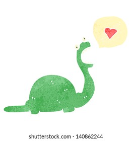 friendly dinosaur cartoon character