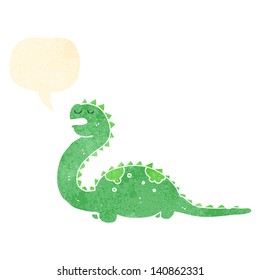 friendly dinosaur cartoon character