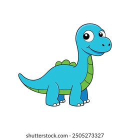 Friendly dinosaur cartoon clipart vector illustrations, perfect for kids' designs and decor.