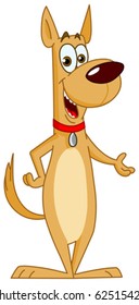 Friendly dog