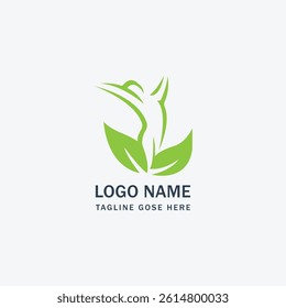 friendly environment abstract logo template