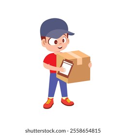A Friendly Face in Delivery Service