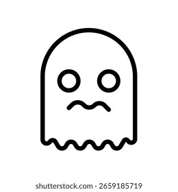 Fantasma amigável - ícone de vetor