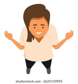 Friendly nurse greeting patients with a warm smile and open arms, providing a welcoming atmosphere in healthcare
