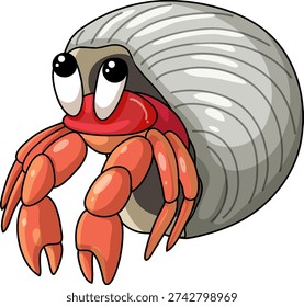 A friendly red hermit