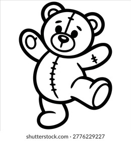Friendly Stuffed Toy Bear