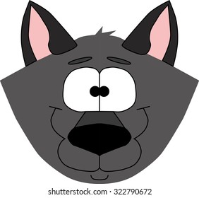 friendly wolf