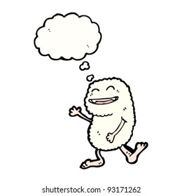 friendly yeti cartoon