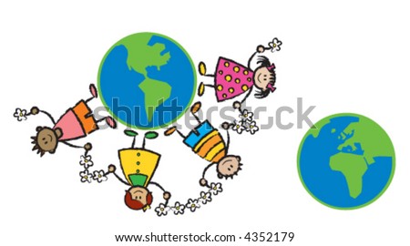 Friends world around for Looking the