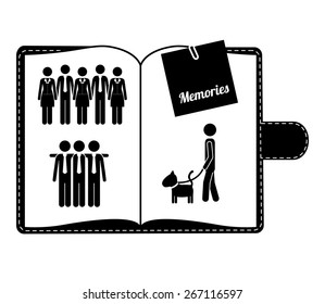 Friends design over white background, vector illustration