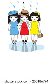 Friends Forever illustration
