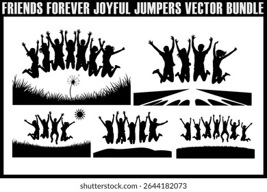 
Friends Forever Joyful Jumpers Silhouette Bundle