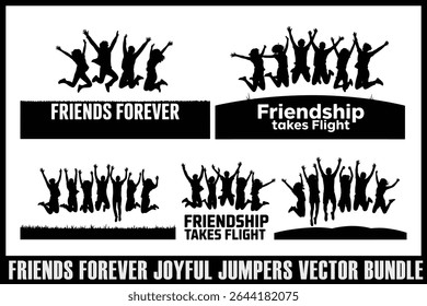 
Friends Forever Joyful Jumpers Silhouette Bundle