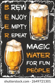 Friends gather at a cozy pub to enjoy craft beer. Chilled glasses of golden brew sparkle as laughter fills the air creating a joyful atmosphere in the evening.