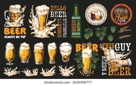 Friends gather at a local pub to enjoy cold beer. Laughter fills the air as they share stories and savor the refreshing brew. A lively atmosphere enhances the experience.