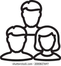 
Friends, group, people, team icon vector