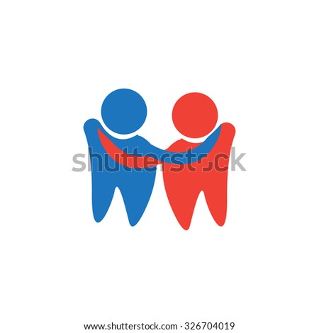 friends hug each other 