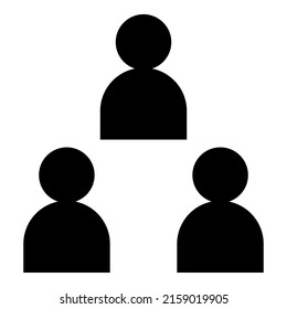 friends icon design, vector illustration, best used for presentations