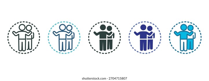 Friends-SymbolMehrere Stile festlegen von