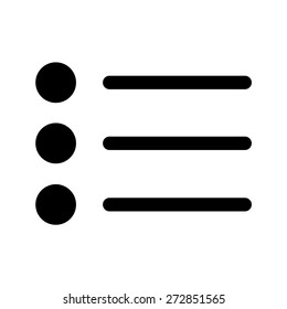 Friends list or user list / checklist line art vector icon for apps and websites