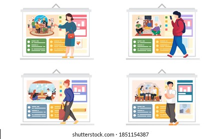Friends are playing board game together at home in the evening. People playing cards on weekend. Woman and man blogger tells that people spend more time with their family, have an active lifestyle