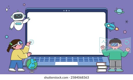 Friends preparing for the new semester