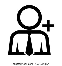 friends request icon isolated sign symbol vector illustration - high quality black style vector icons
