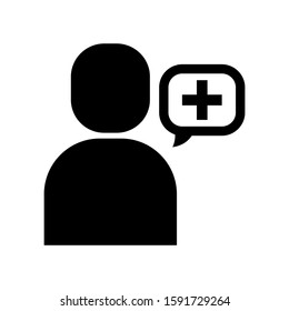 friends request icon isolated sign symbol vector illustration - high quality black style vector icons
