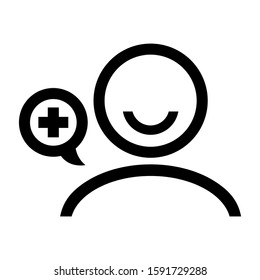 friends request icon isolated sign symbol vector illustration - high quality black style vector icons

