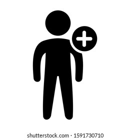 friends request icon isolated sign symbol vector illustration - high quality black style vector icons
