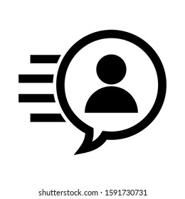 friends request icon isolated sign symbol vector illustration - high quality black style vector icons
