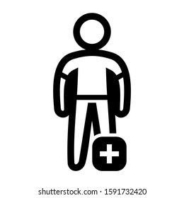 friends request icon isolated sign symbol vector illustration - high quality black style vector icons
