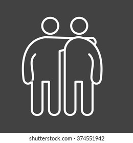 Friends Standing