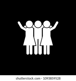 Friends vector icon