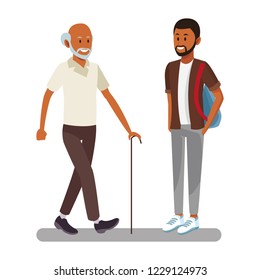 friends young man cartoon