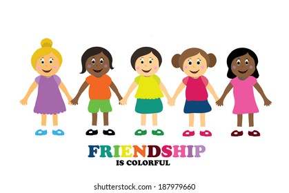 Friendship in all colors 