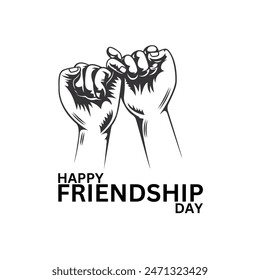 Friendship day background design, poster, banner, gift card design
Abstract happy Friendship Day vector logo design, friendship day logo design. abstract vector illustration