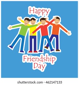 Friendship day illustration