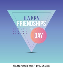 Friendship Day Logo Unit - Vector