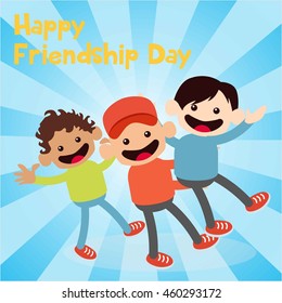 Friendship day poster template