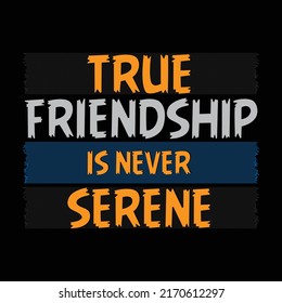 Friendship day stylish t-shirt and apparel abstract design., poster, typography. Vector illustration. print