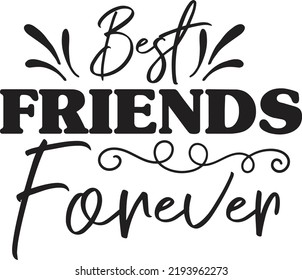 Friendship Day SVG T Shirt Design
