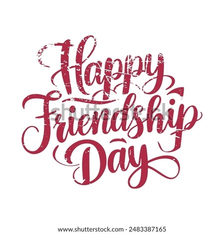 friendship day typography design vector, friendship day t-shirt design, international friendship day