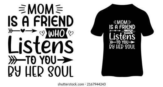 Friendship Day Typography Quote and SVG Design