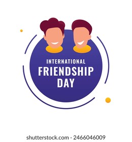 Friendship Day Vector Design Illustration