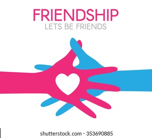 Friendship Symbols Images, Stock Photos & Vectors ...